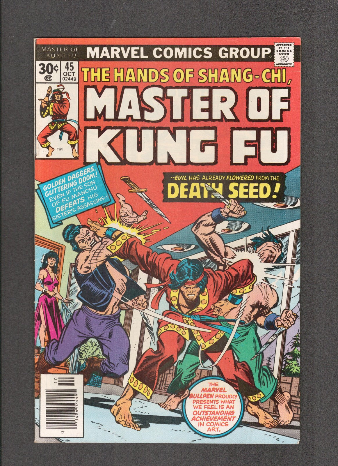 Master of Kung-Fu #45 (1976) Al Milgrom, Dough Moench, Gil Kane Marvel Comics
