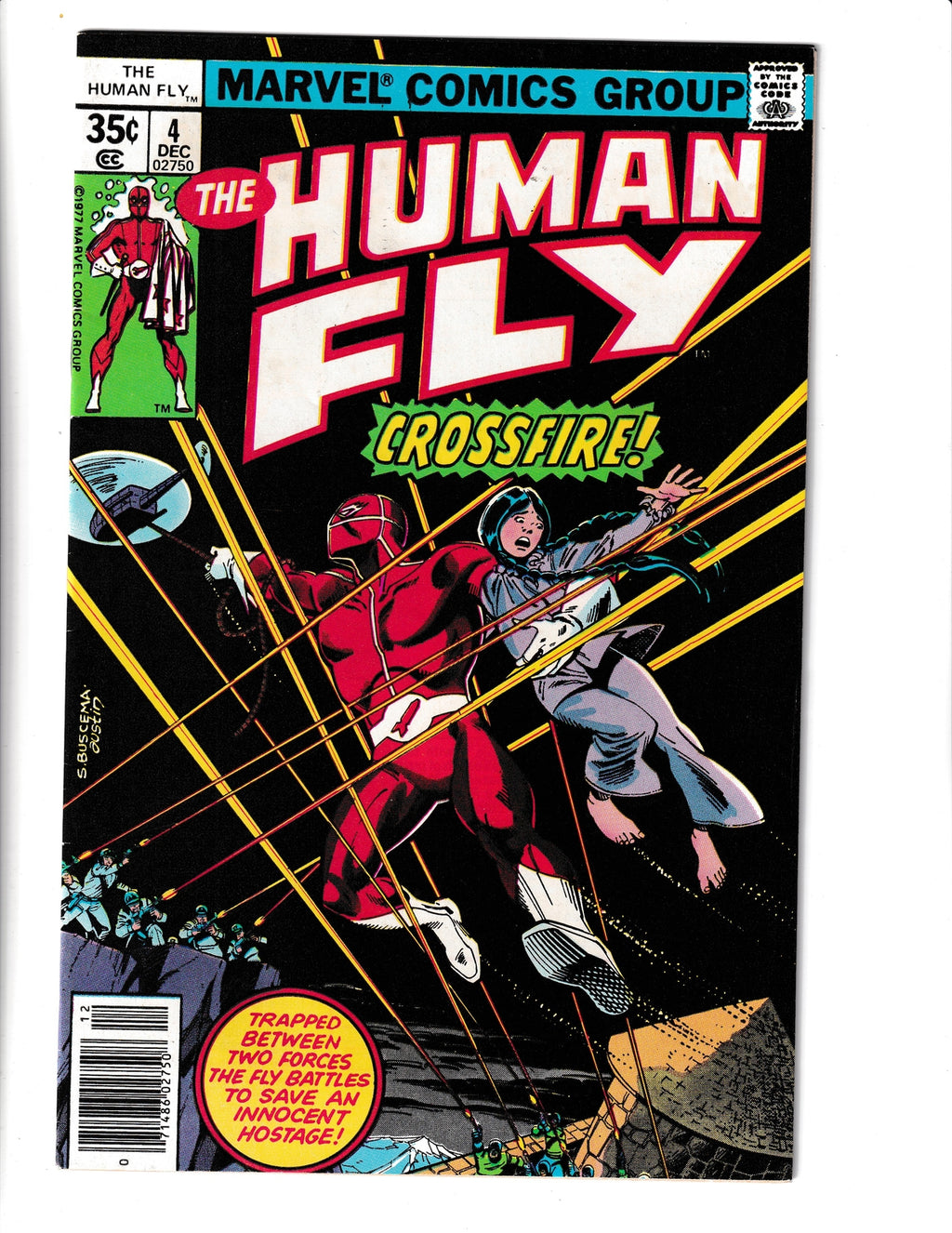 Human Fly #4 (1977) Bill Mantlo Marvel Comics