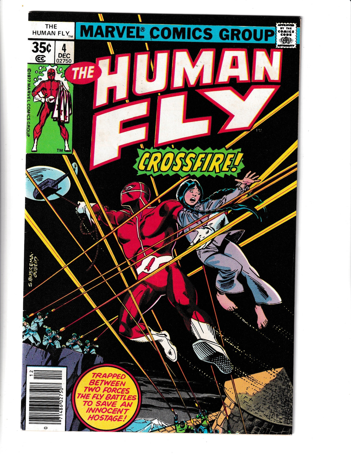 Human Fly #4 (1977) Bill Mantlo Marvel Comics