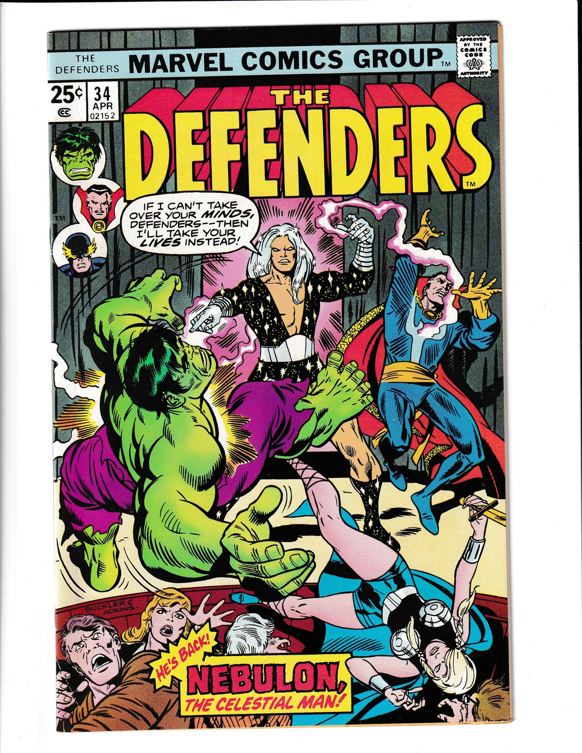 Defenders #34 (1976) Marvel Comics