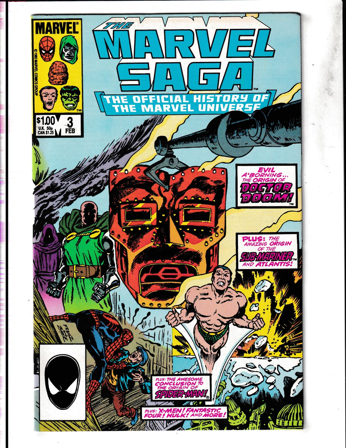 Marvel Saga #3 (1986) Marvel Comics SKU:1672
