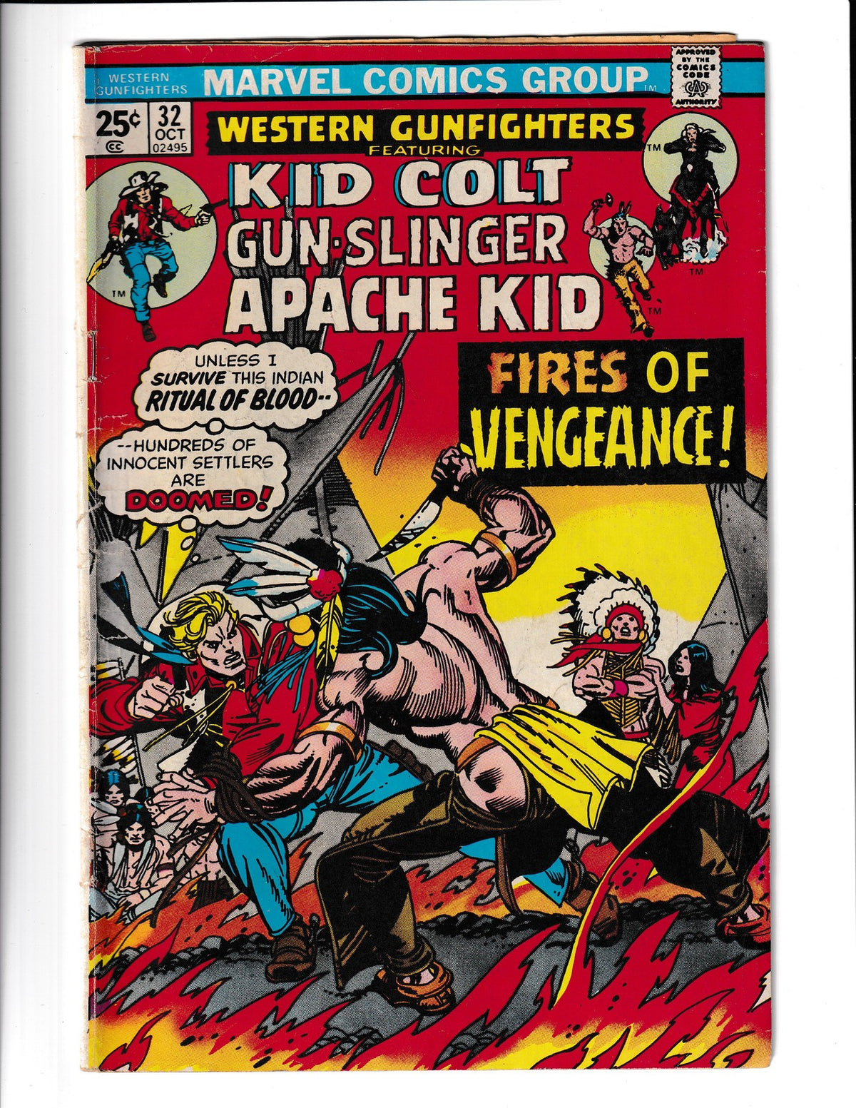 Western Gunfighters #32 (1975) Marvel Comics