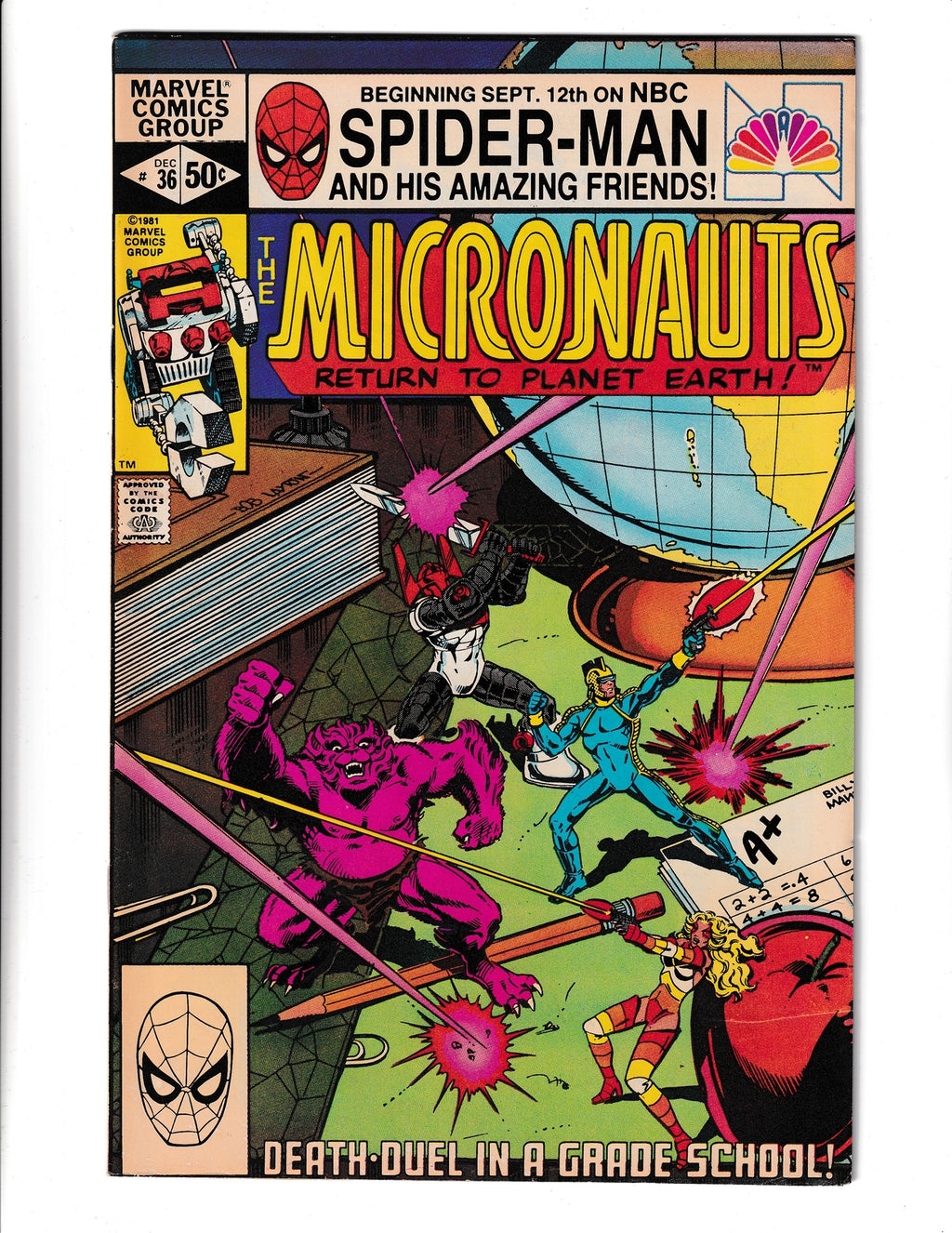 Micronauts #36 (1981) Marvel Comics SKU:145