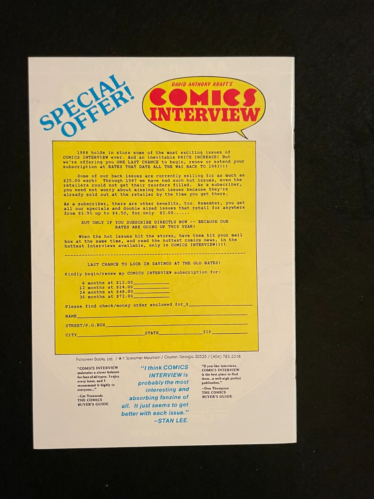Cycops 1-3 (1993) Complete Set Comics Interview  Brian Stelfreeze - Higher Grade