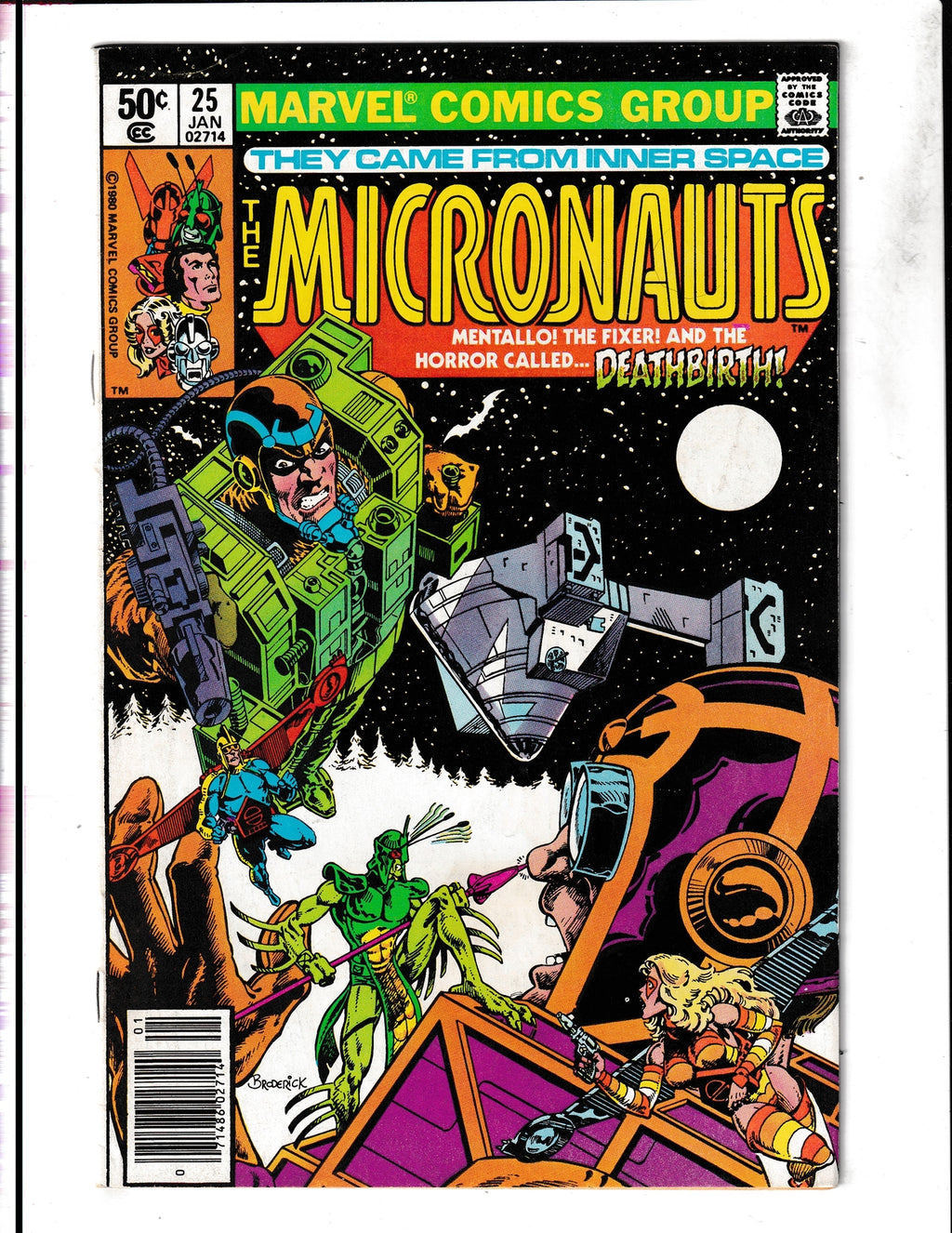 Micronauts #25 (1981) Marvel Comics SKU:1644