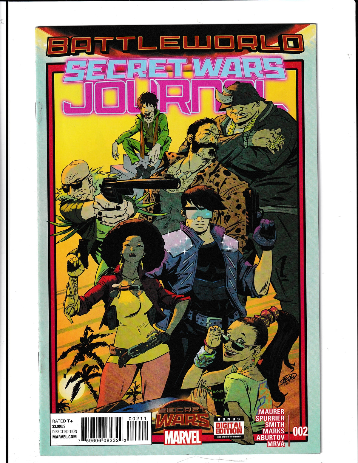 Secret Wars Journal #2 (2015) Marvel Comics SKU:329