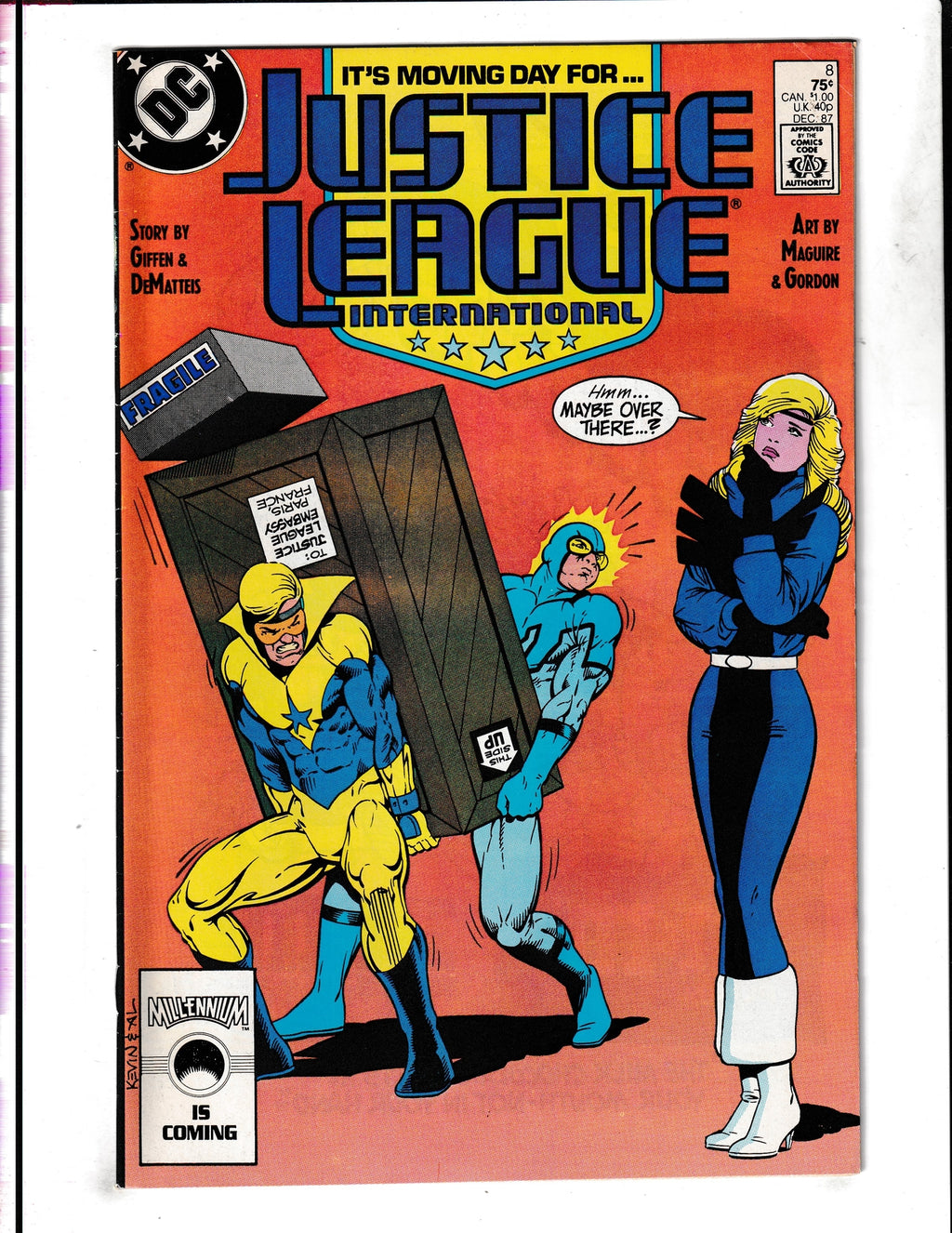 Justice League International #8 (1987) DC Comics