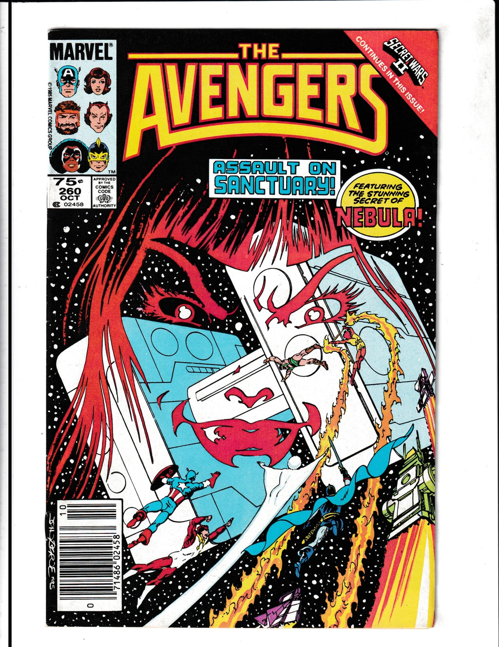 Avengers #260 (1985) Marvel Comics SKU:1590