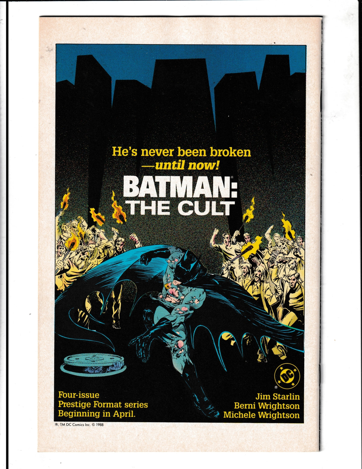 Shadow #12 (1988) DC Comics SKU:1295