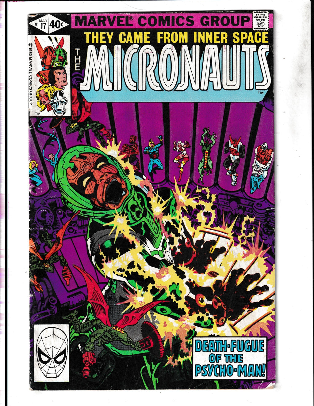Micronauts #17 (1980) Death of Jasmine Marvel Comics SKU:1642