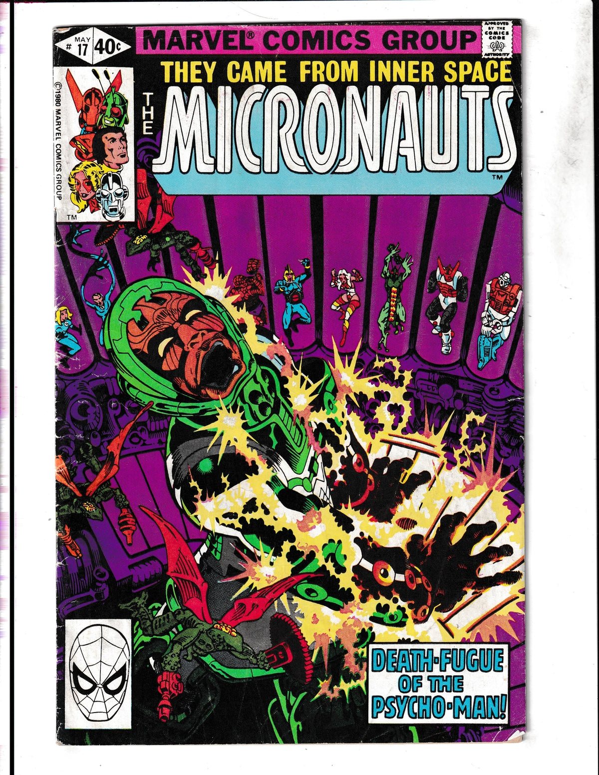 Micronauts #17 (1980) Death of Jasmine Marvel Comics SKU:1642
