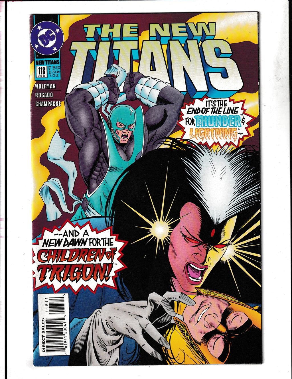 New Titans #118 (1995) DC Comics