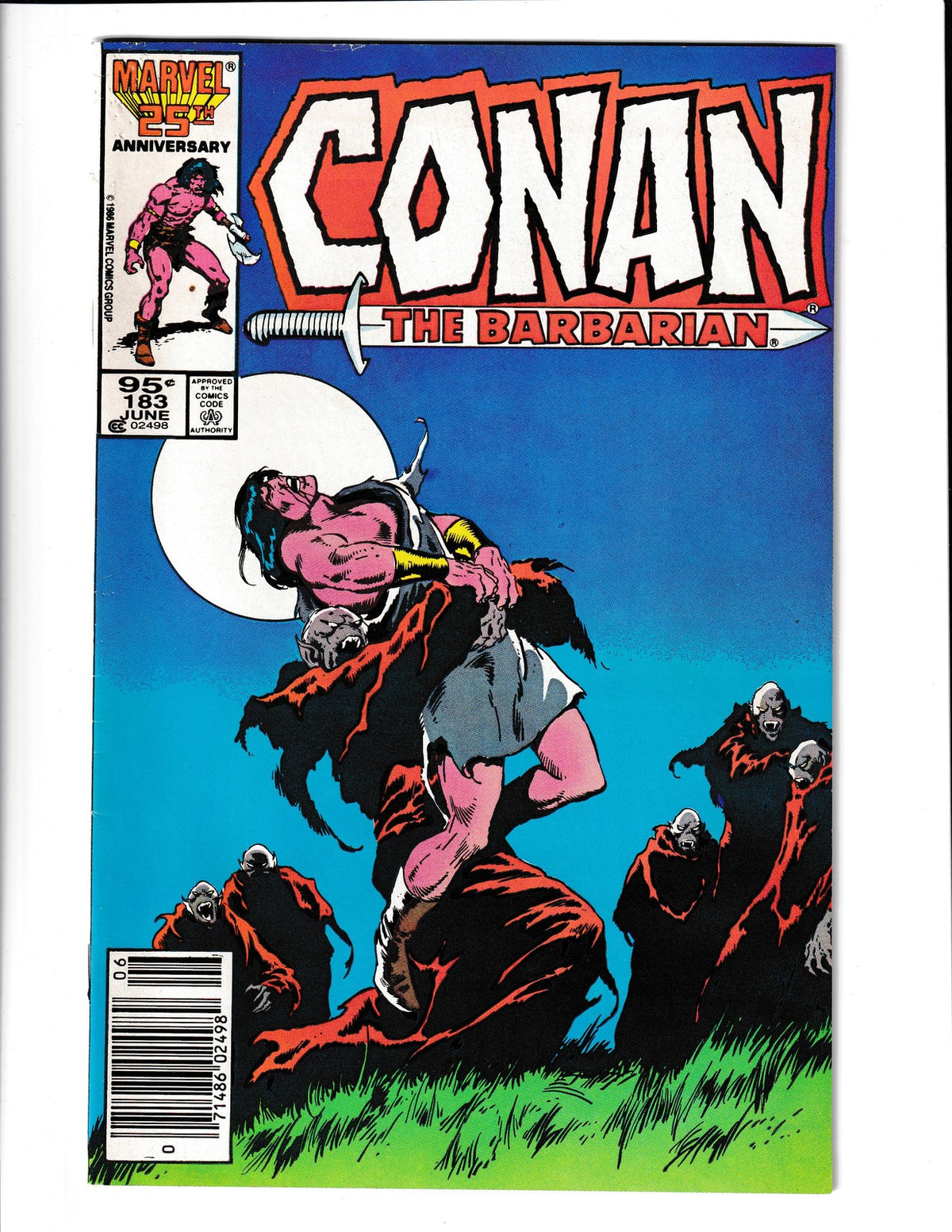 Conan the Barbarian #183 (1986) Marvel Comics SKU:3431