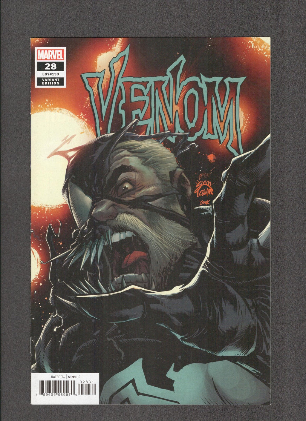 Venom #28b (2020) Ryan Stegman B Cover Marvel Comics