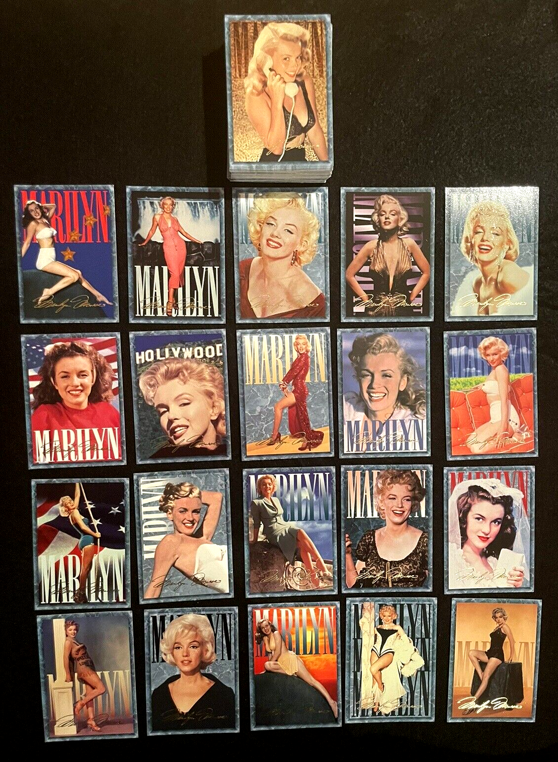 Marilyn Monroe - 1993 - 100 card Base Set cards 1-100 - Sports Time