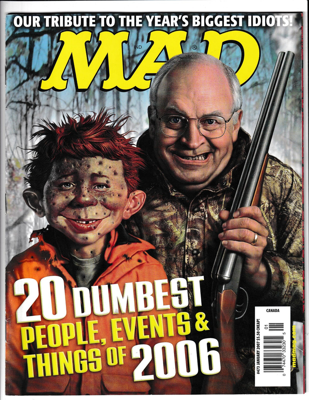 MAD Magazine #473 (2007) Dick Cheney EC Publications Comics