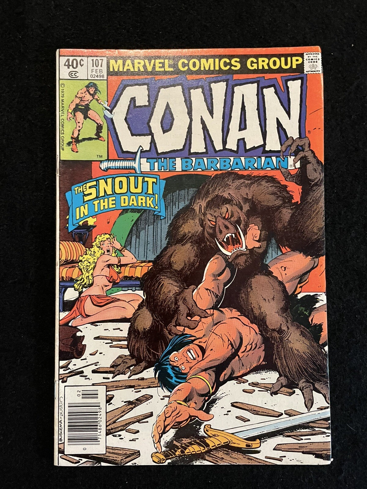 Conan the Barbarian #107 (1980) Marvel Comics SKU:004