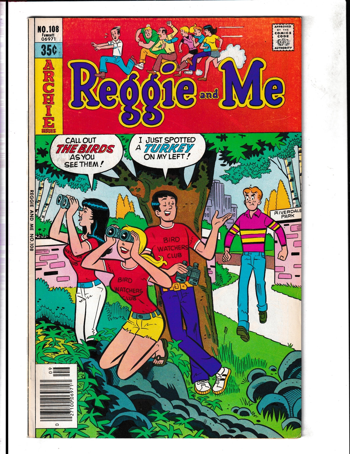 Reggie and Me #108 (1978) . Archie Comics