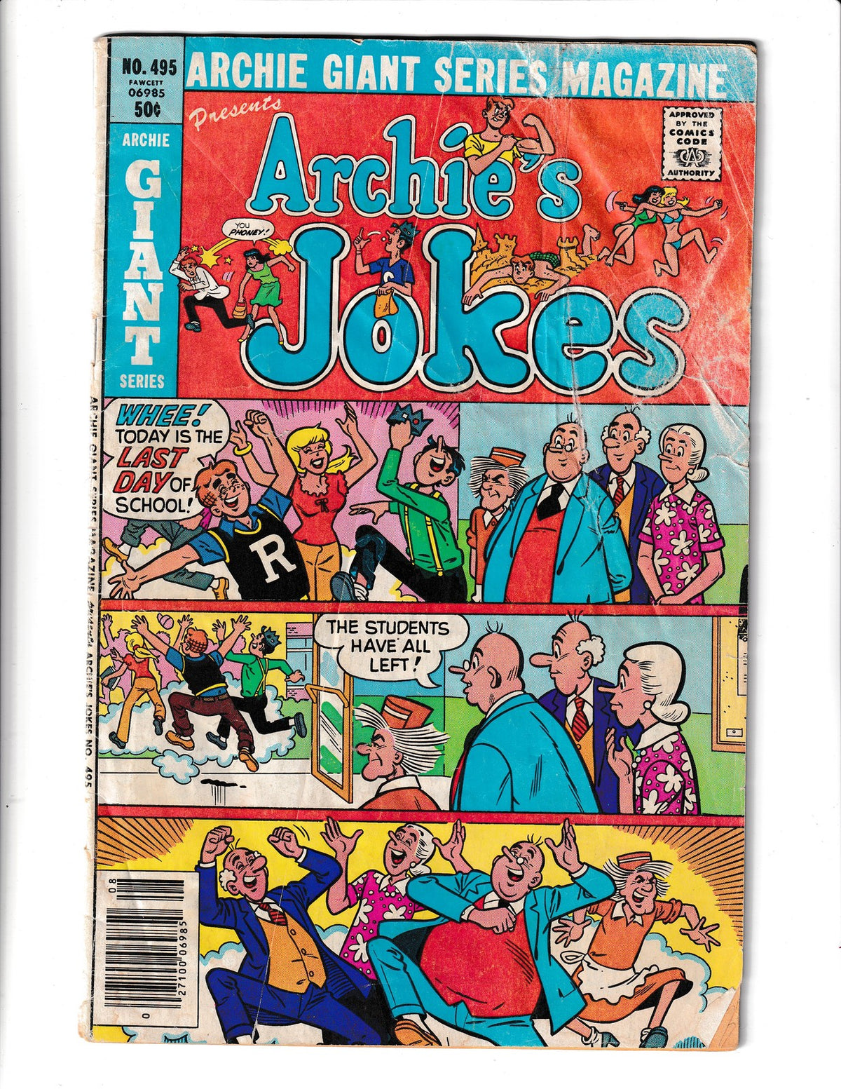 Archie Giant Series Magazine #495 (1980) Archie Comics