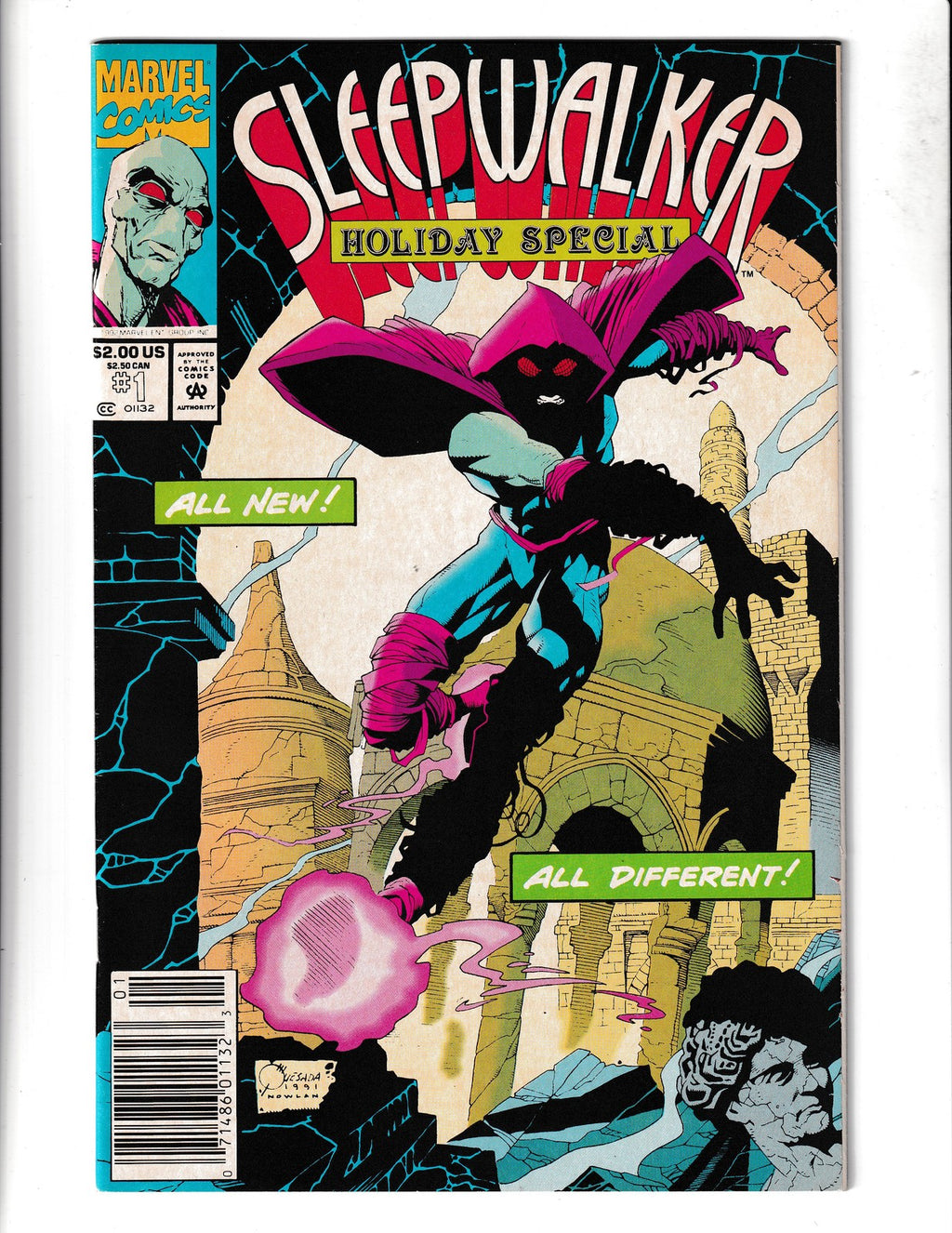 Sleepwalker: Holiday Special #1 (1993) Marvel Comics