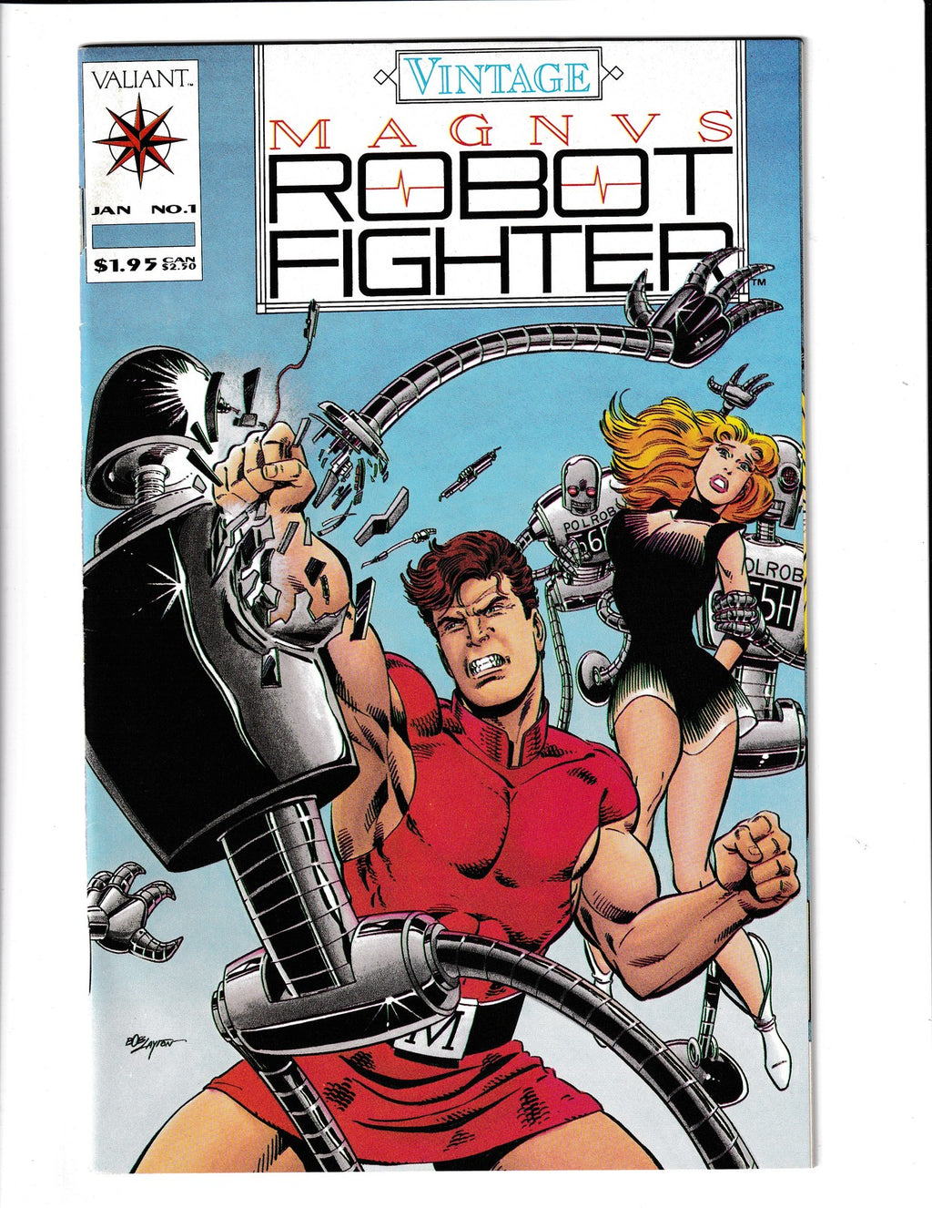 Vintage Magnus, Robot Fighter #1 (1992) Valiant Comics