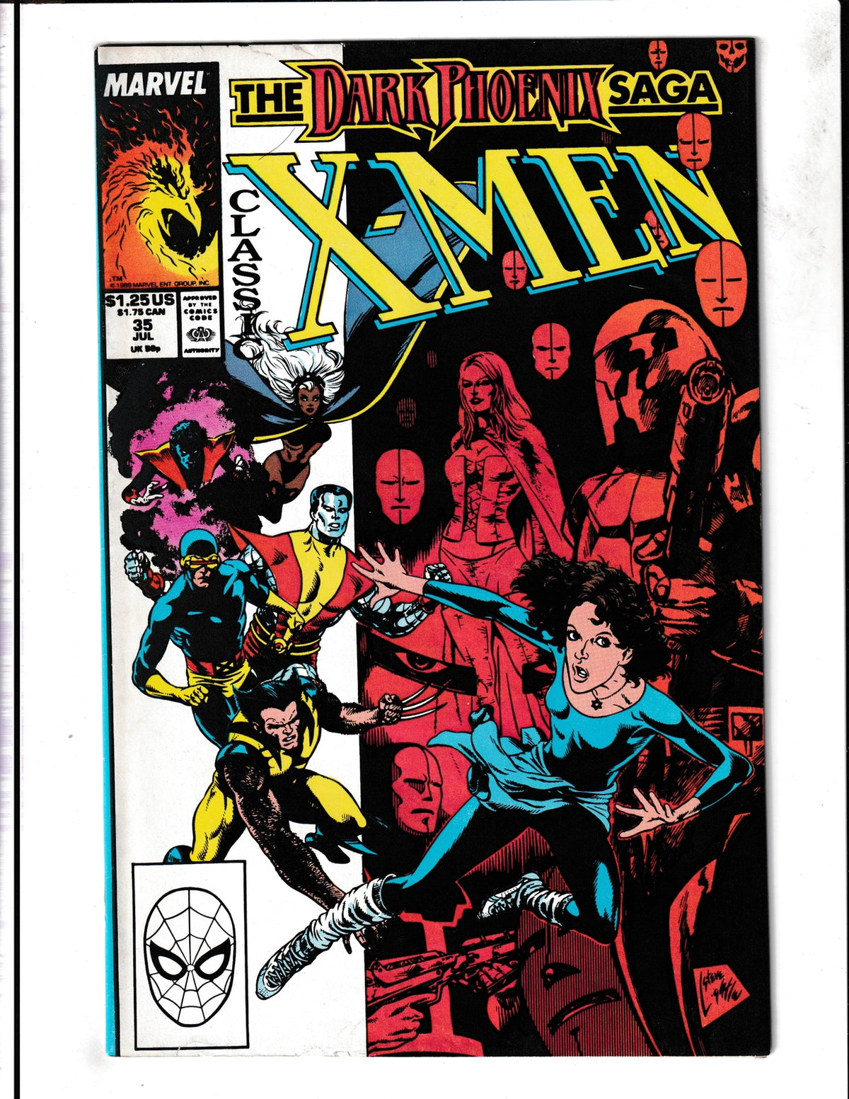 Classic X-Men #35 (1989) Marvel Comics SKU:1487