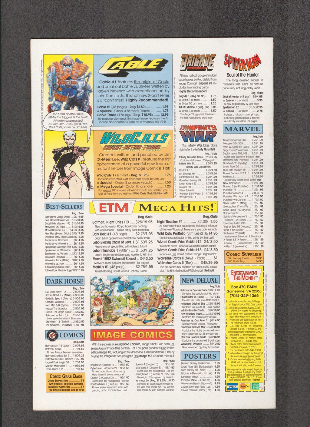 Cage #5 (1992) Chris Ivy Marvel Comics