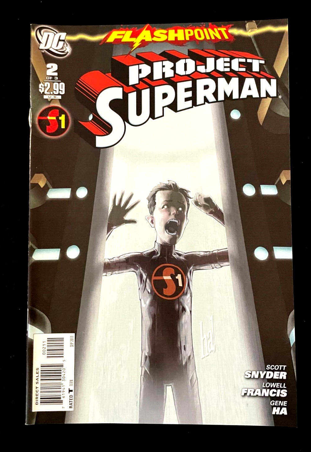 Flashpoint: Project Superman - Complete Set of 3 #1-3 (2011) DC Comics