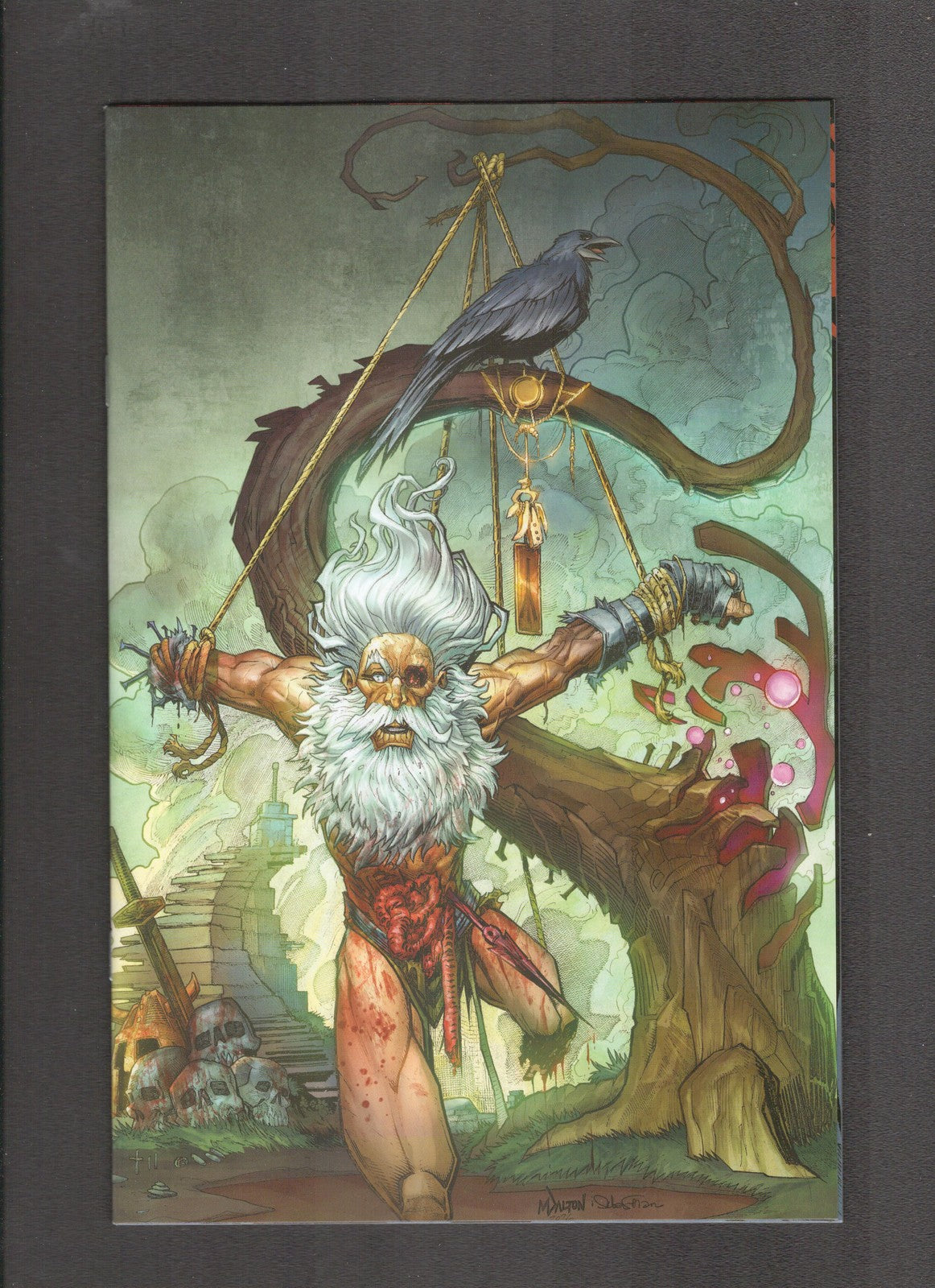 Odin #1-616b (2026) Matt Dalton Virgin Cardstock Variant Image Comics