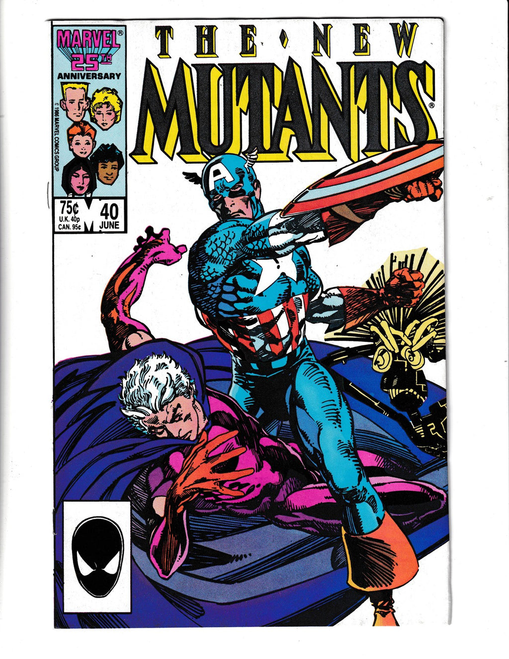 New Mutants #40 (1986) Marvel Comics
