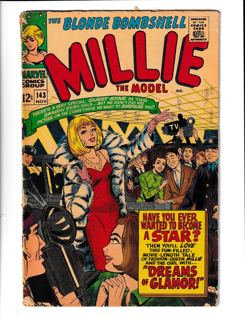 Millie the Model #143 (1966) Marvel Comics