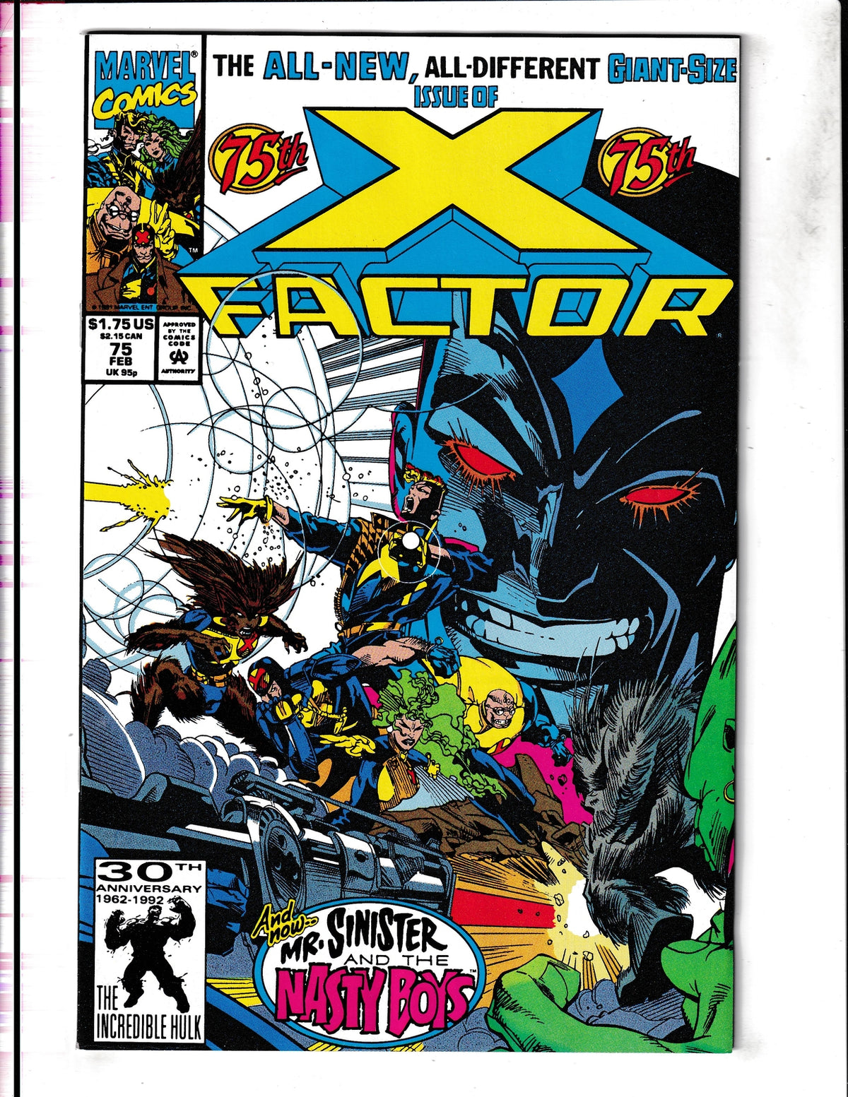 X-Factor #75 (1992) Higher Grade Marvel Comics