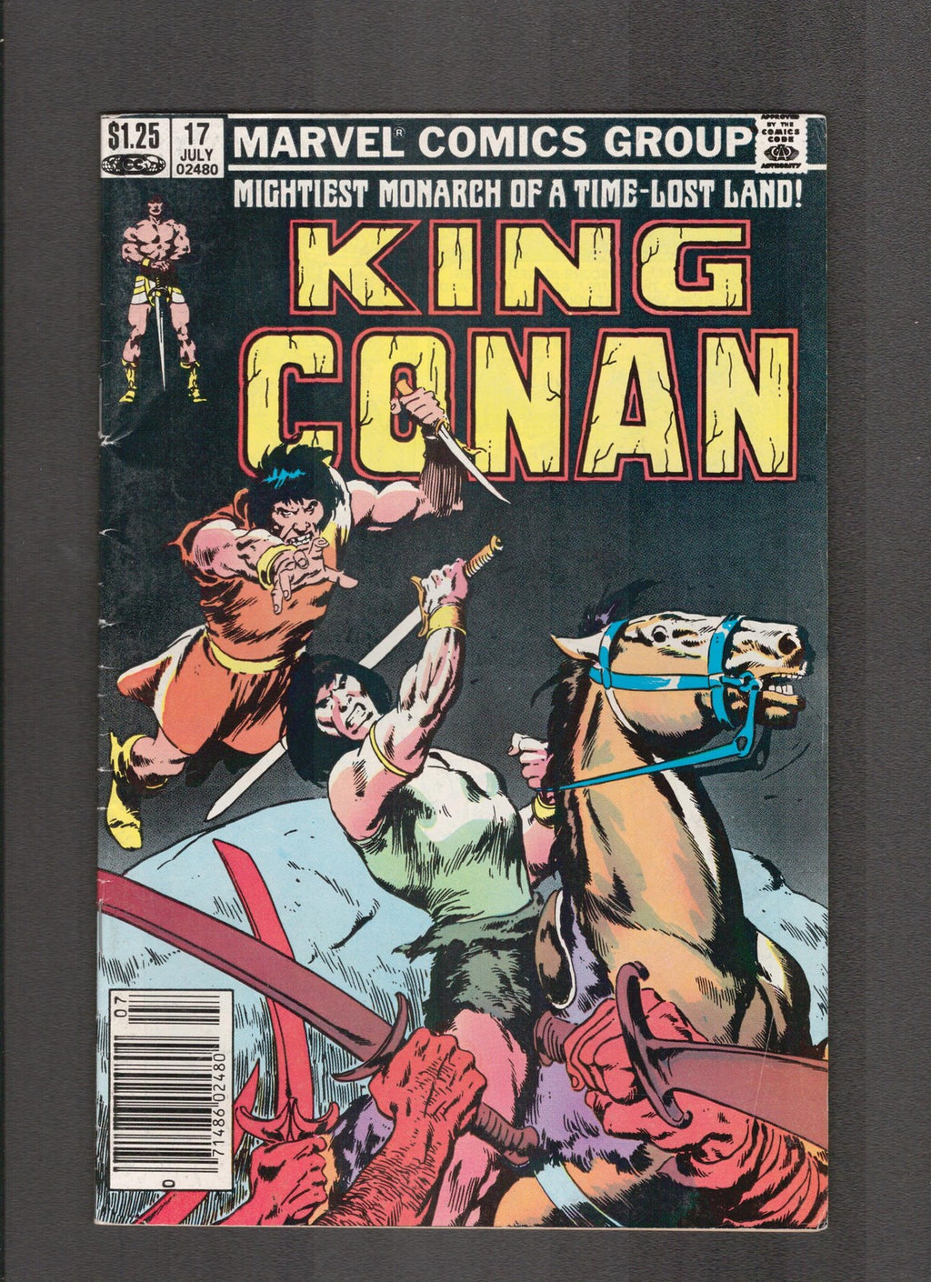 King Conan #17 (1983) Buscema Marvel Comics