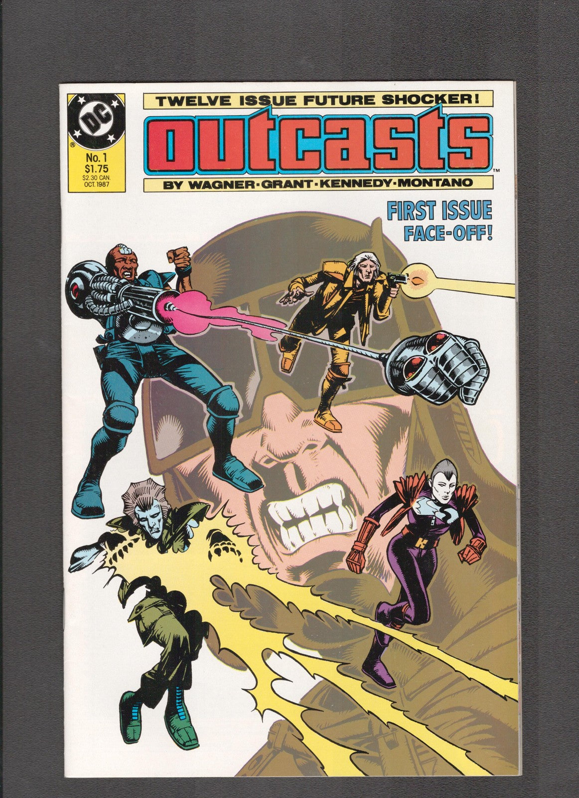 Outcasts #1 (1987) Ron Wagner, Steve Montano DC Comics