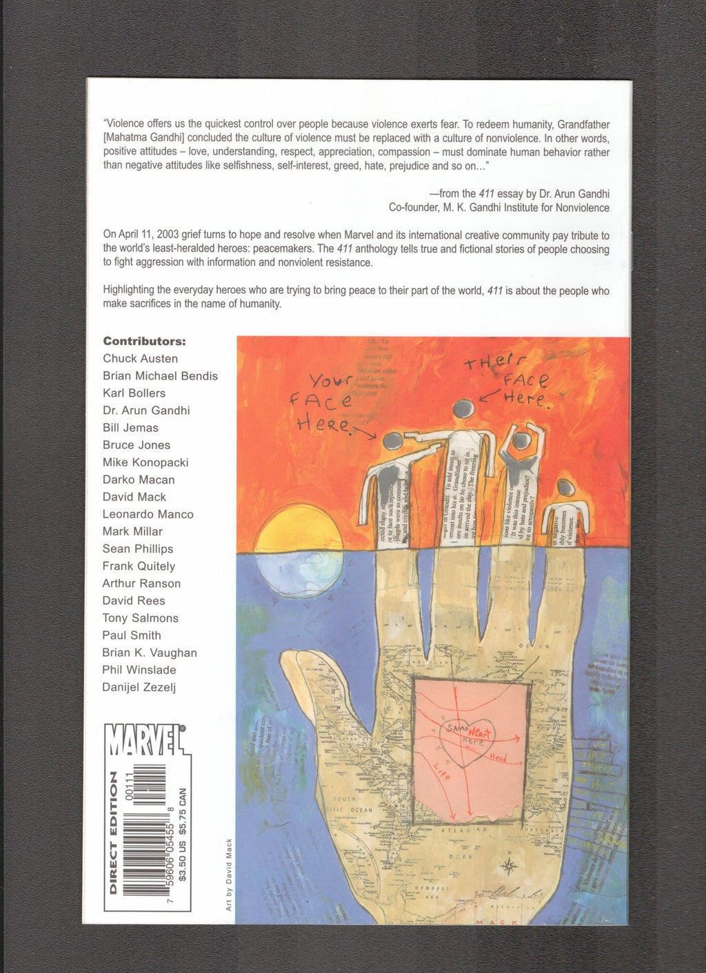 411 #1 (2003) Marvel Comics