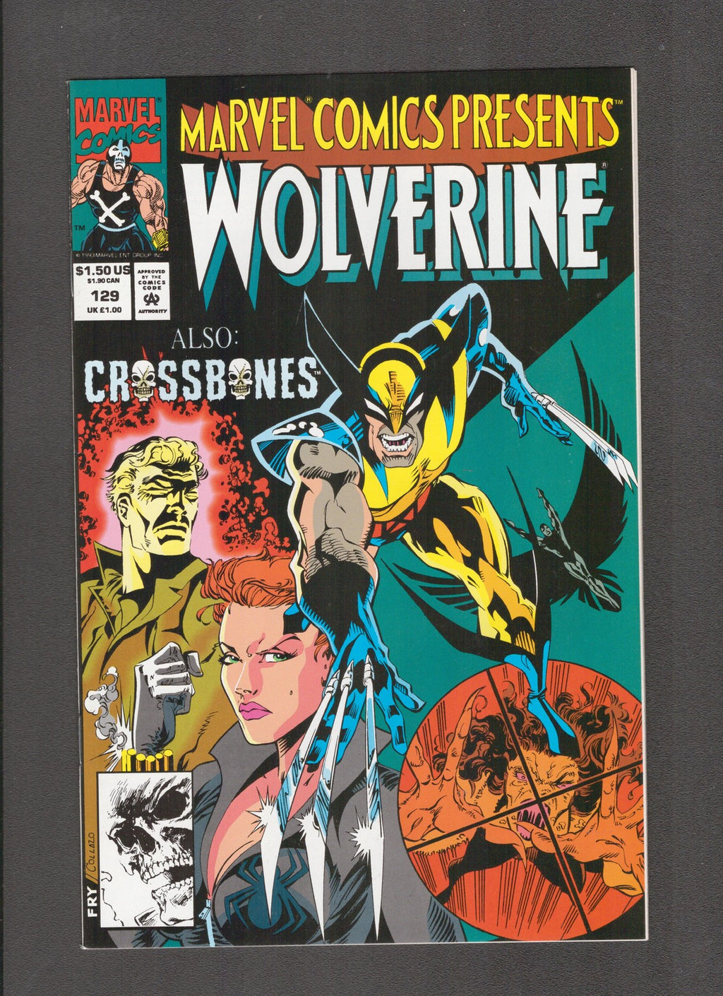 Marvel Comics Presents #129 (1993) Wolverine, Ghost Rider Marvel Comics