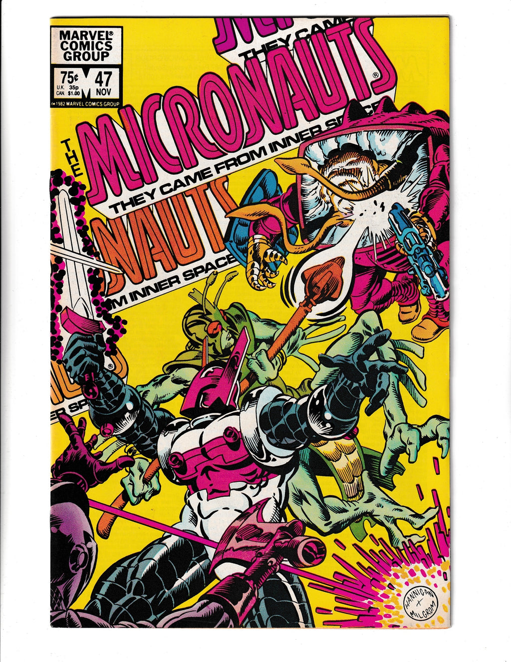 Micronauts #47 (1982) Marvel Comics