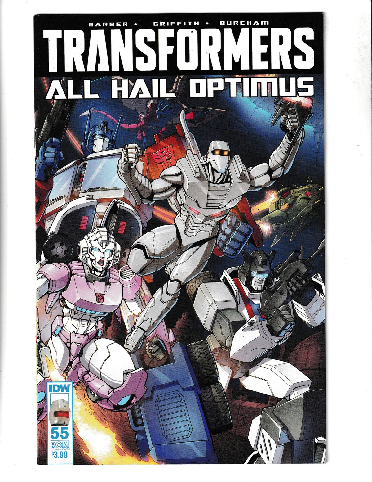 Transformers #55 (2016) Casey Coller ROM Sub Cover IDW Comics