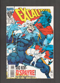 Excalibur #77 (1994) Spider-Man cards attached Marvel Comics