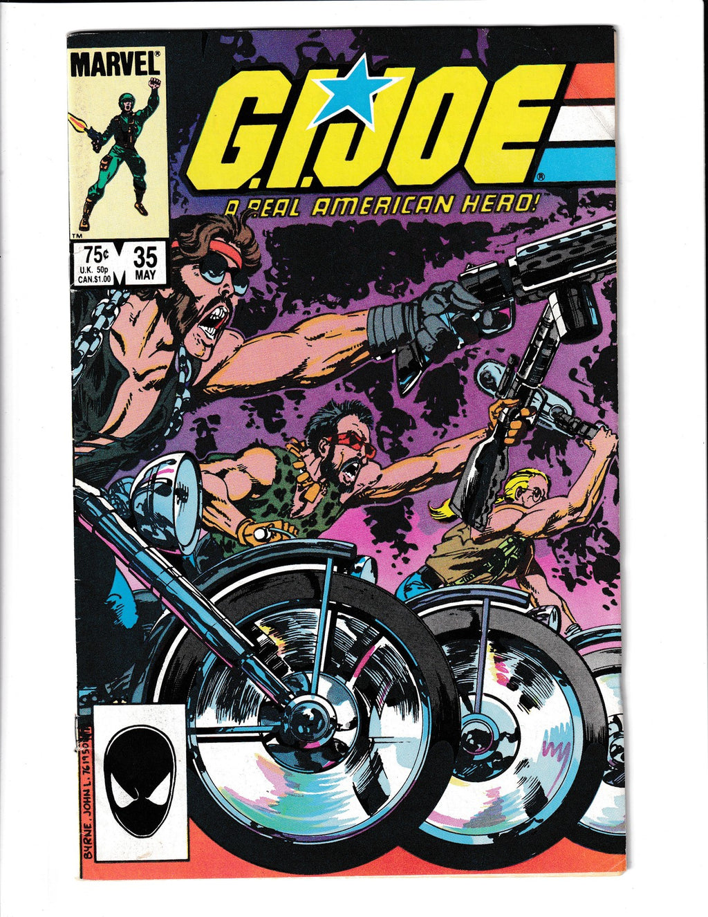 G.I. Joe: A Real American Hero #35 (1985) John Byrne Marvel Comics