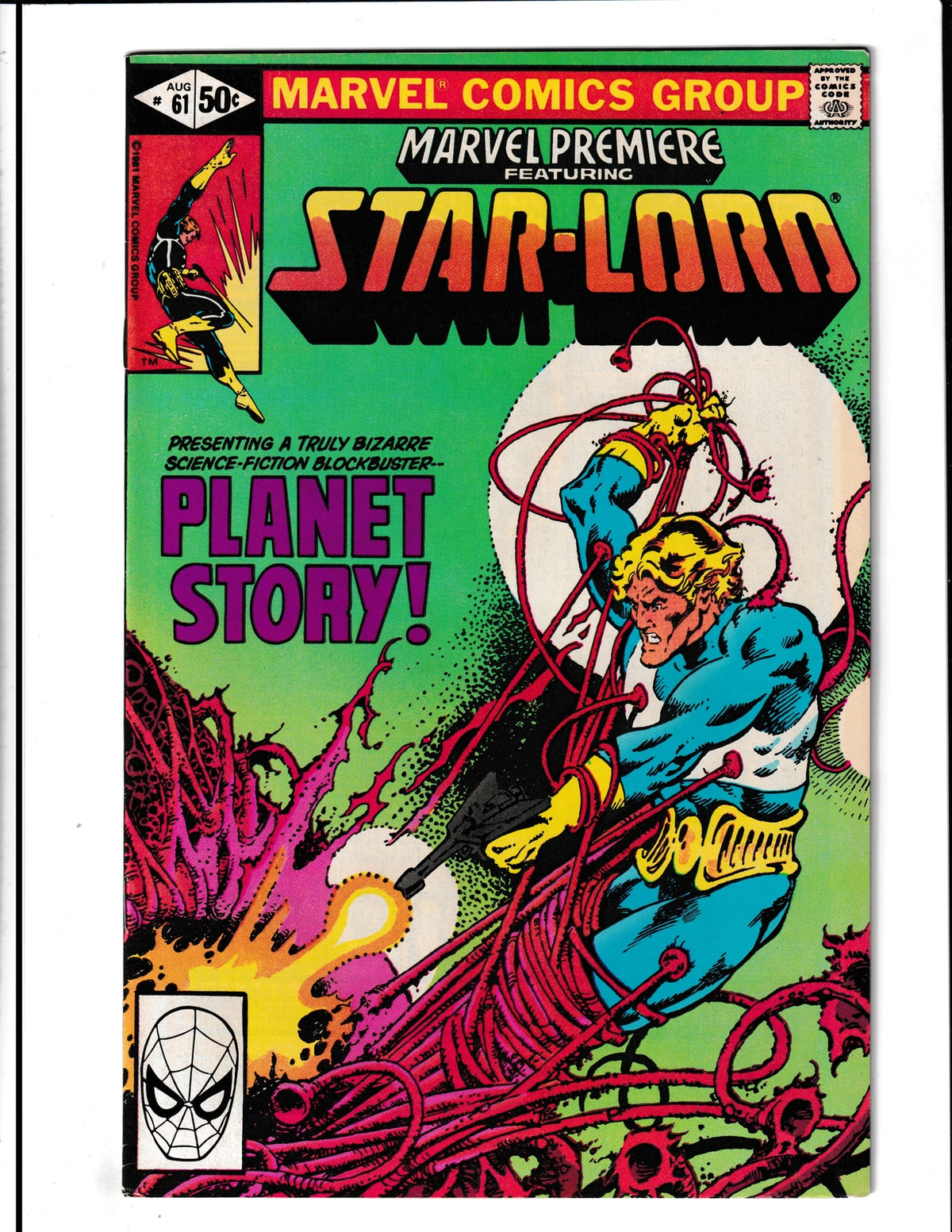 Marvel Premiere #61 (1981) Featuring Star-Lord Marvel Comics