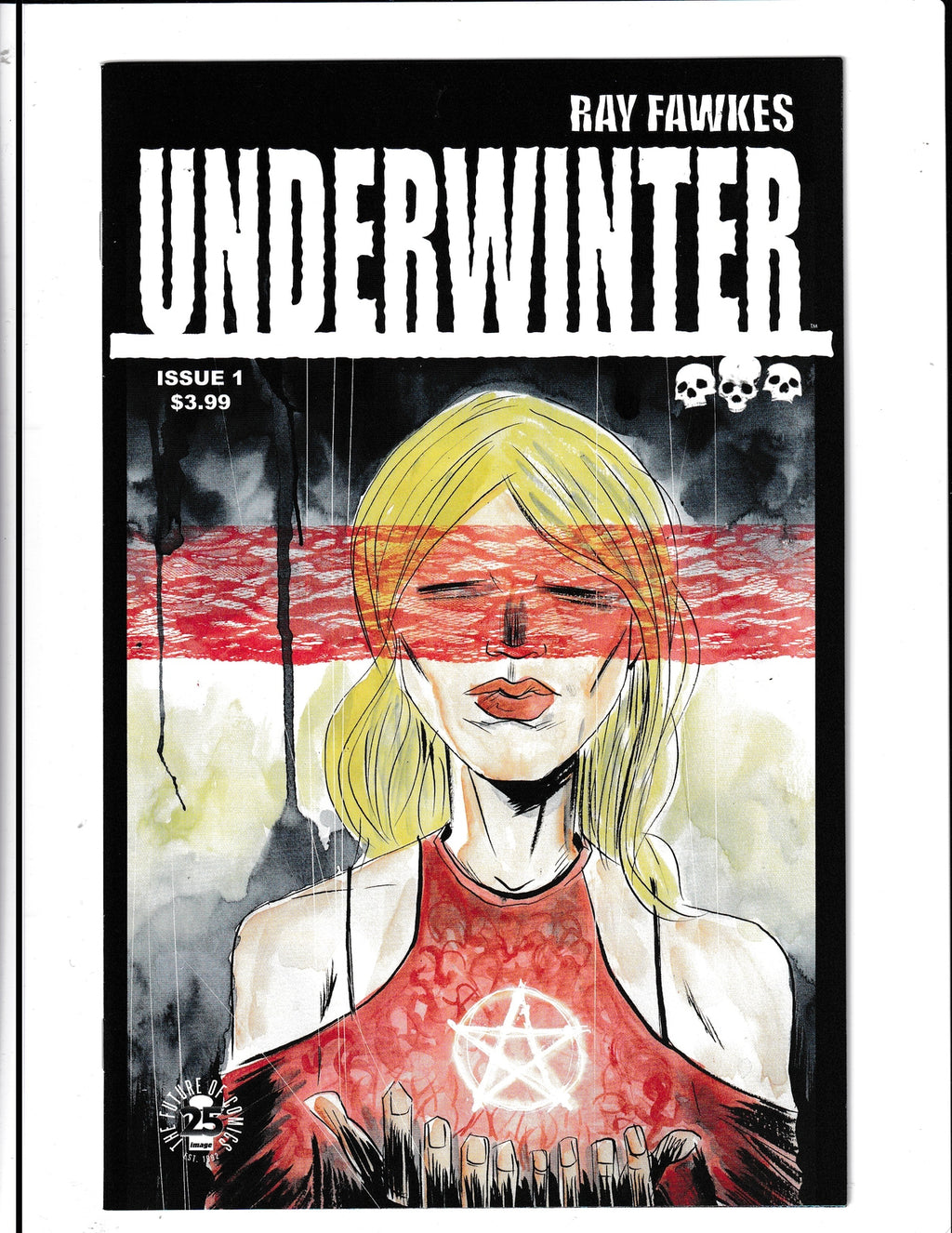 Underwinter #1b (2017) Jeff Lemire Cover Image Comics