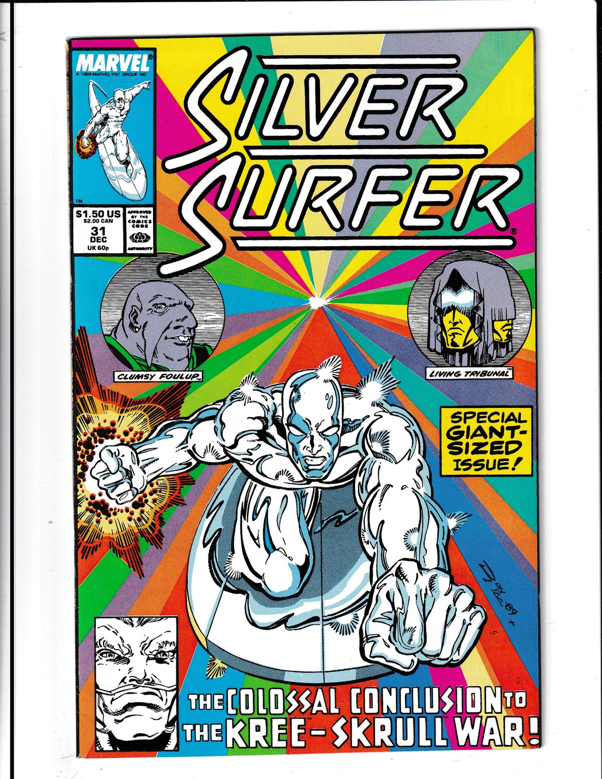 Silver Surfer #31 (1989) Marvel Comics