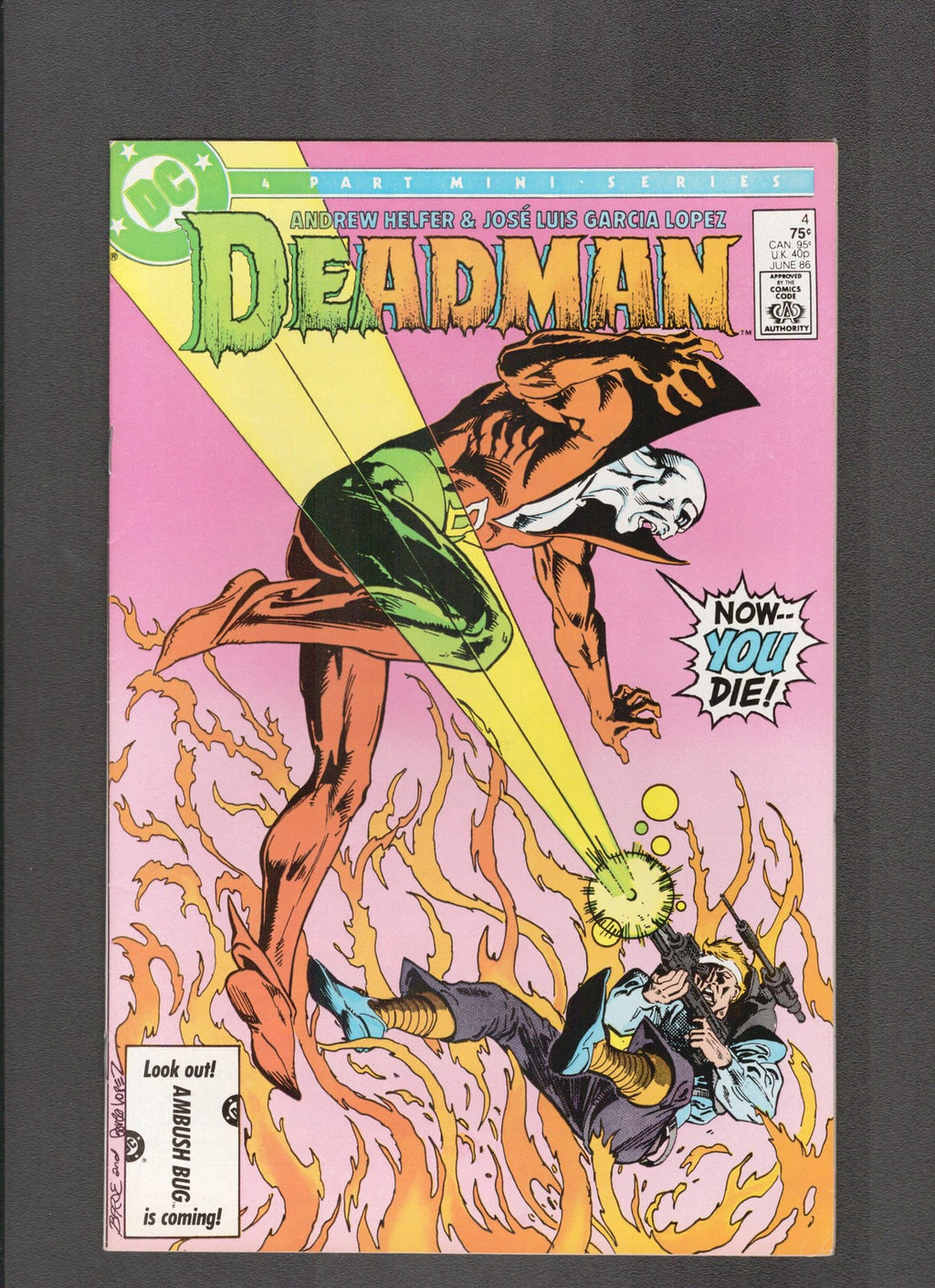 Deadman #4 (1986) Jose Luiz Garcia-Lopez DC Comics