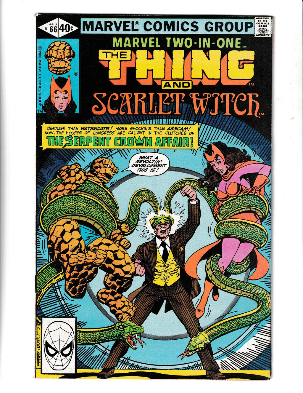 Marvel Two-In-One #66 (1980) Marvel Comics