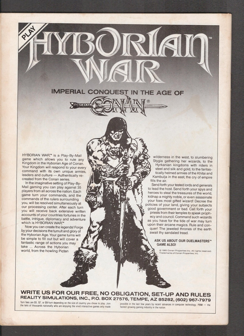Conan Saga #14 (1988) John Buscema Marvel Comics