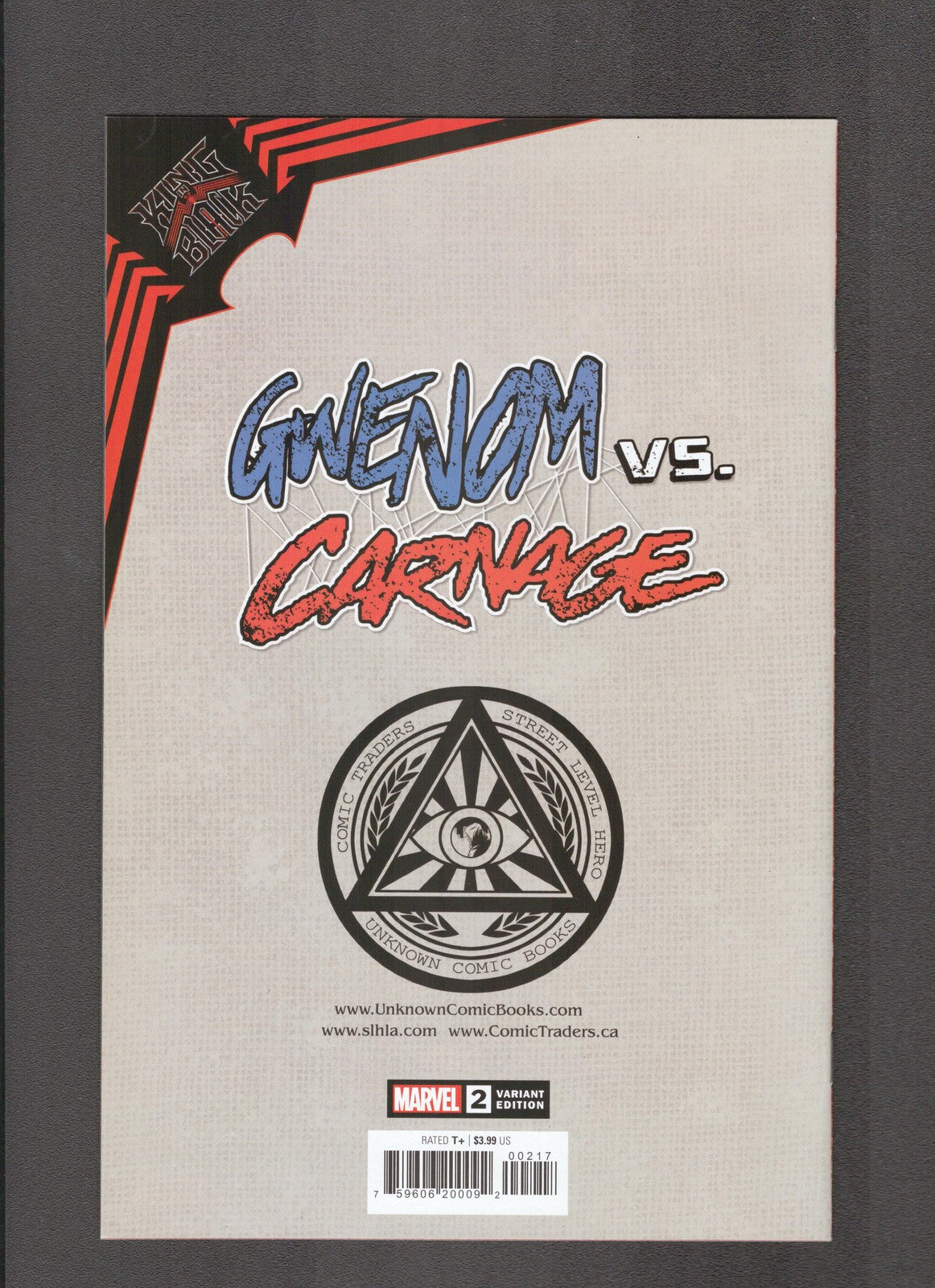 King In Black: Gwenom VS Carnage #2-unknownB (2021) David Nakayama Marvel Comics