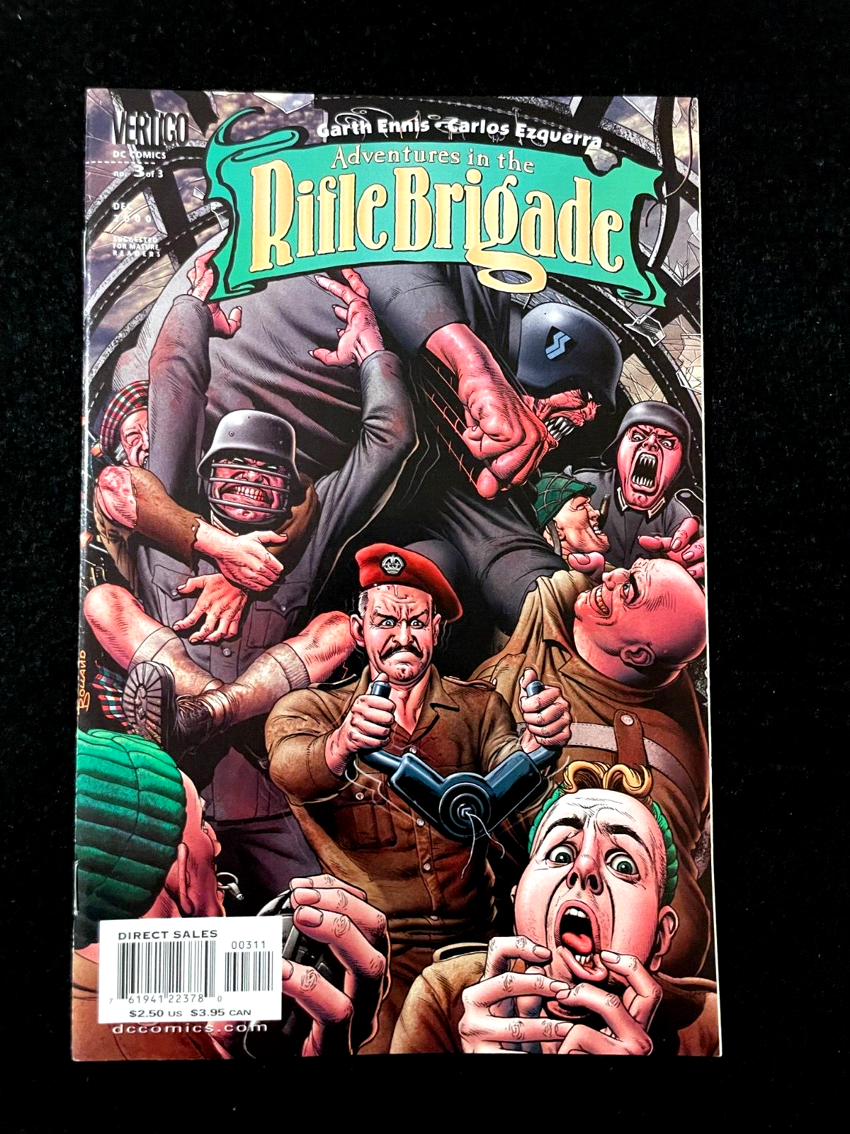 Adventures in the Rifle Brigade - Complete Set of 3 #1-3 (2003) Vertigo Comics