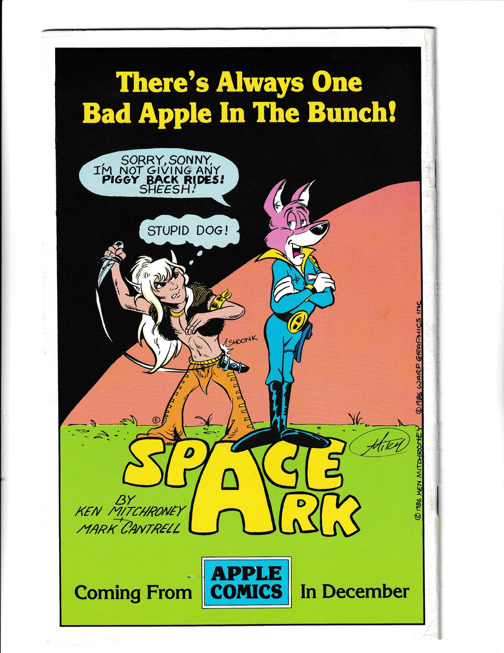 ElfQuest: Seige of Blue Mountain #1 (1987) Apple Comics