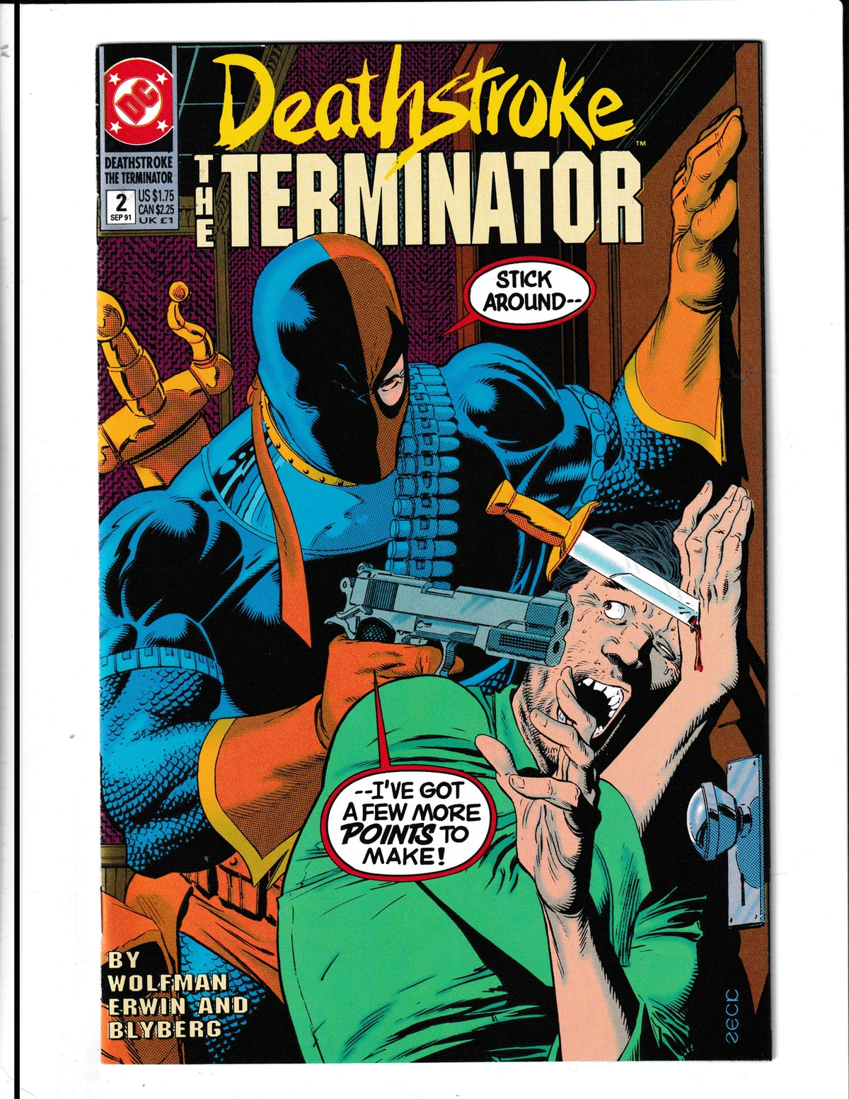 Deathstroke the Terminator #2 (1991) DC Comics